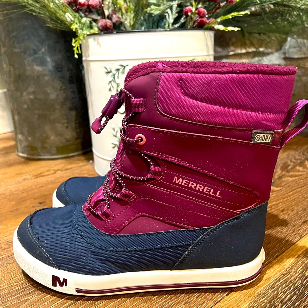 Big Kids Merrell Waterproof Snowboots
